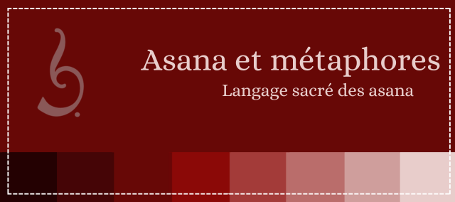 Asana et Métaphores: le langage sacré des asana. Pratiques réflectives introspectives.Vivre le yoga postural différemment